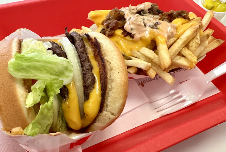 In-N-Out Burger signature dishes Cheeseburger
Double Double
Hamburger